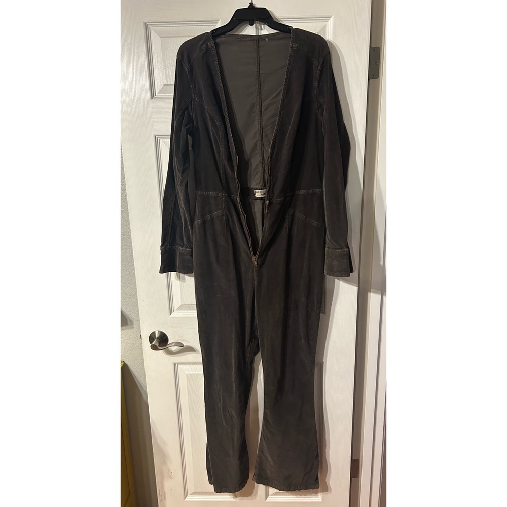 We The Free Charcoal Jumpsuit